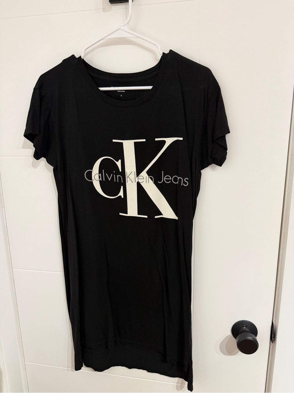 Calvin Klein Jeans Black Logo Dress